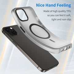 MagSafe Frosted Translucent TPU + PC Full Coverage Phone Case
