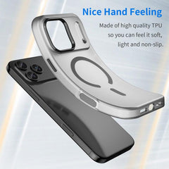 MagSafe Frosted Translucent TPU + PC Full Coverage Phone Case
