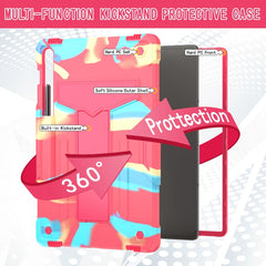 T Holder Robot Silicone Hybrid PC Tablet Case