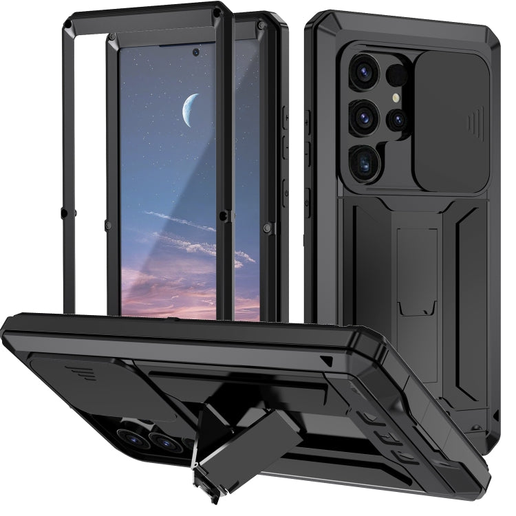 R-JUST Sliding Camera Life Waterproof Holder Phone Case, For Samsung Galaxy S25 Edge 5G, For Samsung Galaxy S25 5G, For Samsung Galaxy S25+ 5G, For Samsung Galaxy S25 Ultra 5G, For Samsung Galaxy S24 Ultra 5G, For Samsung Galaxy S24+ 5G R-JUST Sliding Camera Life Waterproof Holder Phone Case, For Samsung Galaxy S25 Edge 5G, For Samsung Galaxy S25 5G, For Samsung Galaxy S25+ 5G, For Samsung Galaxy S25 Ultra 5G, For Samsung Galaxy S24 Ultra 5G, For Samsung Galaxy S24+ 5G