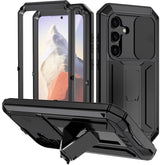 R-JUST Sliding Camera Life Waterproof Holder Phone Case, For Samsung Galaxy S24 5G