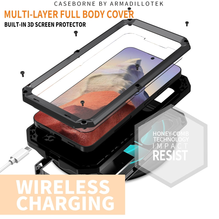 R-JUST Sliding Camera Life Waterproof Holder Phone Case, For Samsung Galaxy S24 5G R-JUST Sliding Camera Life Waterproof Holder Phone Case, For Samsung Galaxy S24 5G