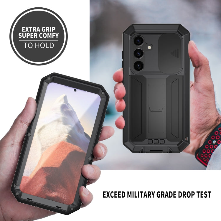 R-JUST Sliding Camera Life Waterproof Holder Phone Case, For Samsung Galaxy S24 5G R-JUST Sliding Camera Life Waterproof Holder Phone Case, For Samsung Galaxy S24 5G