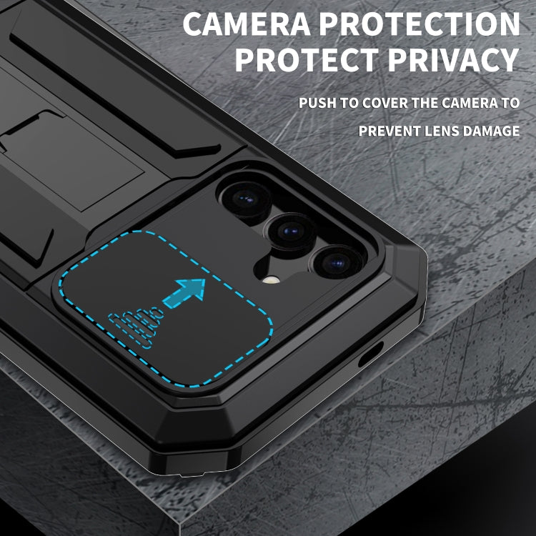 R-JUST Sliding Camera Life Waterproof Holder Phone Case, For Samsung Galaxy S24 5G R-JUST Sliding Camera Life Waterproof Holder Phone Case, For Samsung Galaxy S24 5G