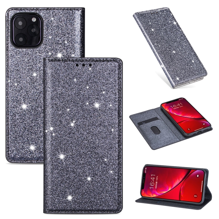 Ultrathin Glitter Magnetic Horizontal Flip Leather Case with Holder & Card Slots, For iPhone 11 Pro, For iPhone 11 Pro Max, For iPhone X / XS, For iPhone XS Max Ultrathin Glitter Magnetic Horizontal Flip Leather Case with Holder & Card Slots, For iPhone 11 Pro, For iPhone 11 Pro Max, For iPhone X / XS, For iPhone XS Max