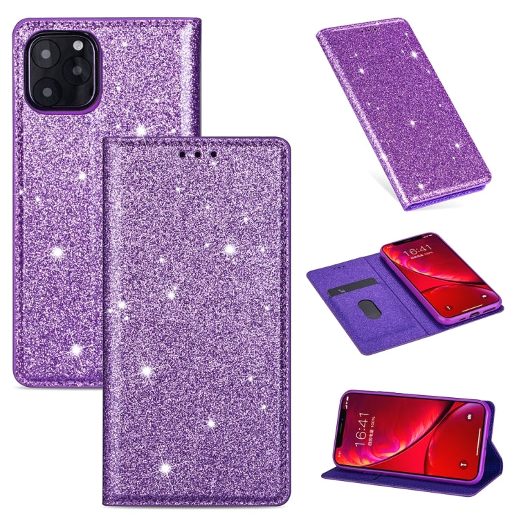 Ultrathin Glitter Magnetic Horizontal Flip Leather Case with Holder & Card Slots, For iPhone 11 Pro, For iPhone 11 Pro Max, For iPhone X / XS, For iPhone XS Max Ultrathin Glitter Magnetic Horizontal Flip Leather Case with Holder & Card Slots, For iPhone 11 Pro, For iPhone 11 Pro Max, For iPhone X / XS, For iPhone XS Max