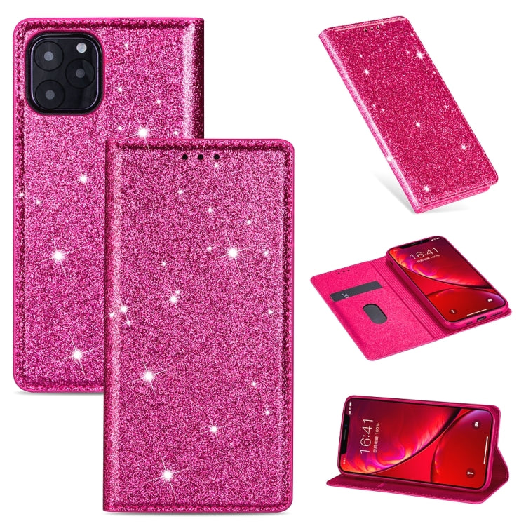 Ultrathin Glitter Magnetic Horizontal Flip Leather Case with Holder & Card Slots, For iPhone 11 Pro, For iPhone 11 Pro Max, For iPhone X / XS, For iPhone XS Max Ultrathin Glitter Magnetic Horizontal Flip Leather Case with Holder & Card Slots, For iPhone 11 Pro, For iPhone 11 Pro Max, For iPhone X / XS, For iPhone XS Max