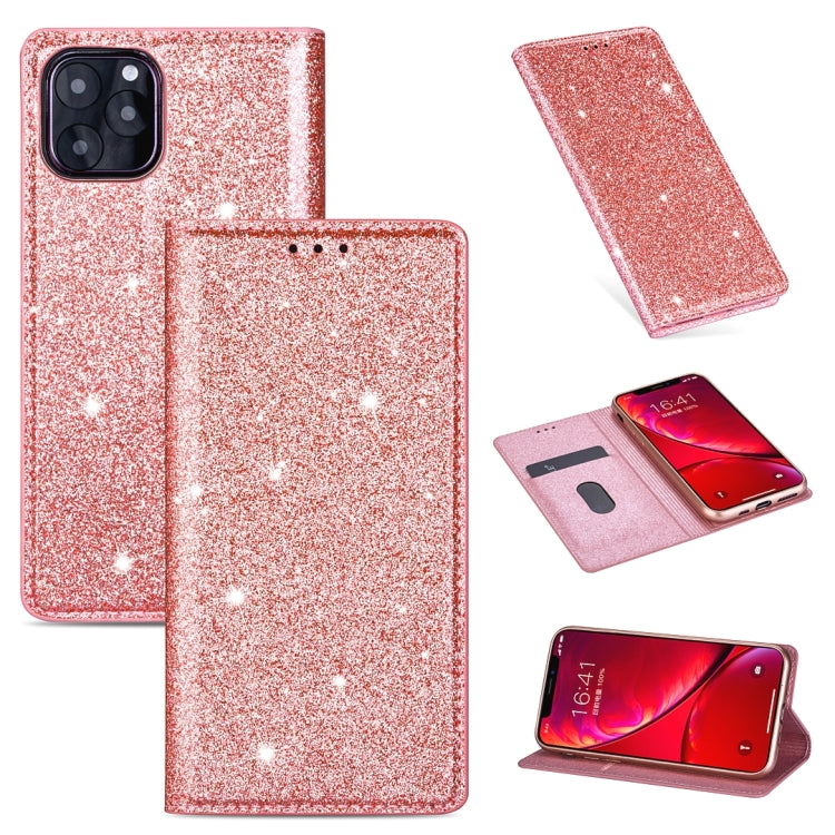Ultrathin Glitter Magnetic Horizontal Flip Leather Case with Holder & Card Slots, For iPhone 11 Pro, For iPhone 11 Pro Max, For iPhone X / XS, For iPhone XS Max Ultrathin Glitter Magnetic Horizontal Flip Leather Case with Holder & Card Slots, For iPhone 11 Pro, For iPhone 11 Pro Max, For iPhone X / XS, For iPhone XS Max