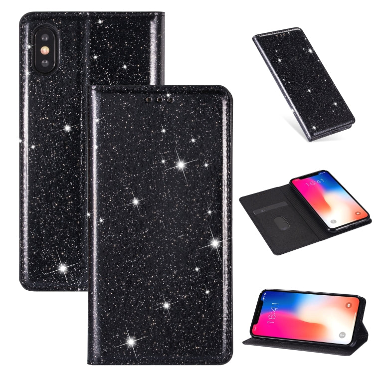 Ultrathin Glitter Magnetic Horizontal Flip Leather Case with Holder & Card Slots, For iPhone 11 Pro, For iPhone 11 Pro Max, For iPhone X / XS, For iPhone XS Max Ultrathin Glitter Magnetic Horizontal Flip Leather Case with Holder & Card Slots, For iPhone 11 Pro, For iPhone 11 Pro Max, For iPhone X / XS, For iPhone XS Max