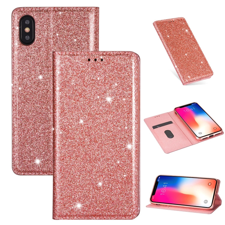 Ultrathin Glitter Magnetic Horizontal Flip Leather Case with Holder & Card Slots, For iPhone 11 Pro, For iPhone 11 Pro Max, For iPhone X / XS, For iPhone XS Max Ultrathin Glitter Magnetic Horizontal Flip Leather Case with Holder & Card Slots, For iPhone 11 Pro, For iPhone 11 Pro Max, For iPhone X / XS, For iPhone XS Max