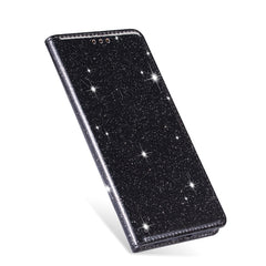 Ultrathin Glitter Magnetic Horizontal Flip Leather Case with Holder & Card Slots, For iPhone XR