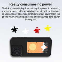 NFC Four-Color E-ink Screen DIY Phone Case, For iPhone 14 Pro Max, For iPhone 13