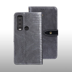 idewei Crocodile Texture Leather Phone Case