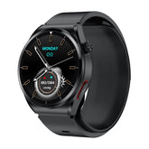 S22 Air Pump Blood Pressure Testing ECG Health Smart Watch, 1.39 inch Round Screen