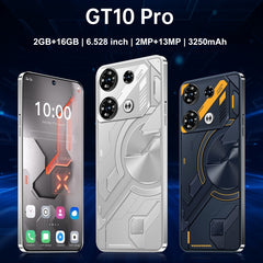 GT10 Pro / ZKU46, 6,528-Zoll-Bildschirm, Gesichtserkennung, Android 9.0 MTK6737 Quad Core, Netzwerk: 4G, Dual-SIM, 2 GB + 16 GB
