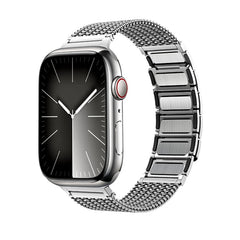 Magnetic Clasp Braided Chain Stainless Steel Watch Band
