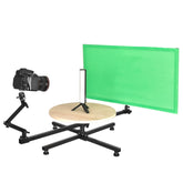 YELANGU Professional Photography Panoramic Round Turntable Surrounding 360 Rotation Video Shooting Platform