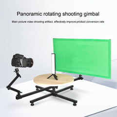 YELANGU Professional Photography Panoramic Round Turntable Surrounding 360 Rotation Video Shooting Platform