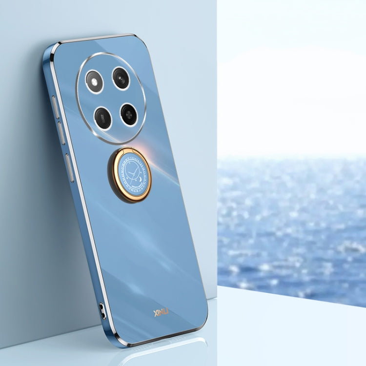 XINLI Straight 6D Plating Gold Edge TPU Shockproof Case with Ring Holder, For Honor Magic7 Pro, For Honor Magic7, For Honor X60 Pro XINLI Straight 6D Plating Gold Edge TPU Shockproof Case with Ring Holder, For Honor Magic7 Pro, For Honor Magic7, For Honor X60 Pro