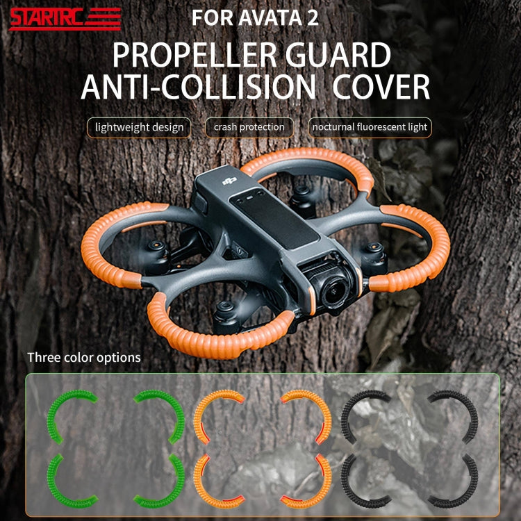 STARTRC Propeller TPU Schutzabdeckung Antikollisionsringabdeckung für DJI AVATA 2 STARTRC Propeller TPU Schutzabdeckung Antikollisionsringabdeckung für DJI AVATA 2