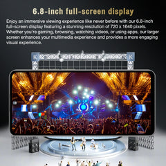 S24 Ultra / C24, 6.8 inch Screen, Android 8.1 7731E Quad Core, Network: 3G, OTG, Dual SIM, 2GB+16GB