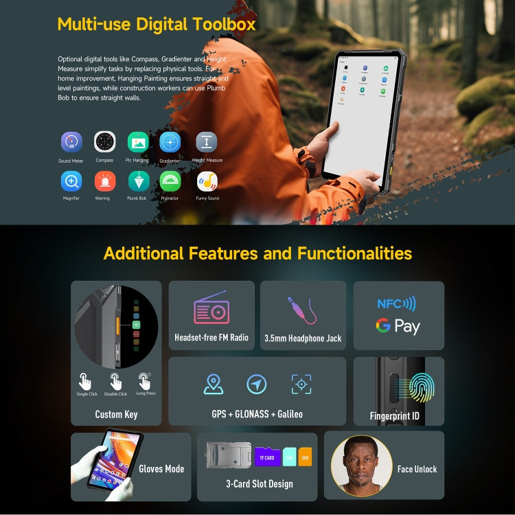 Tablet PC resistente Ulefone Armor Pad 3 Pro, 10,36 pulgadas, Android 13, MediaTek MT8788 Octa Core, red 4G, enchufe de la UE, Armor Pad 3 Pro Tablet PC resistente Ulefone Armor Pad 3 Pro, 10,36 pulgadas, Android 13, MediaTek MT8788 Octa Core, red 4G, enchufe de la UE, Armor Pad 3 Pro