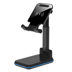 T6 2 in 1 Portable Folding Stand Wireless Charging, Single Charge, Double Charge