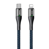 REMAX RC-C116 1.2m 30W Type-C to 8 Pin Smart Power-off Fast Charging Data Cable