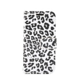 Leopard Print Pattern Horizontal Flip Leather Case with Card Slot and Holder
