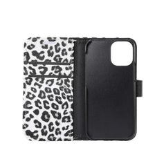 Leopard Print Pattern Horizontal Flip Leather Case with Card Slot and Holder