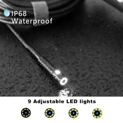 F280 8mm 1080P IP68 Waterproof Dual Camera WiFi Digital Endoscope