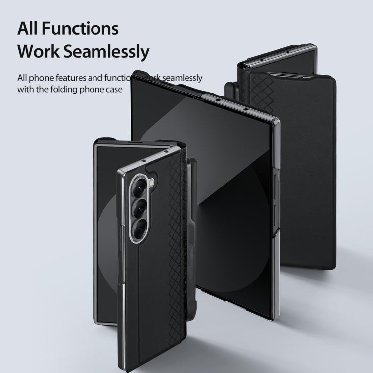 DUX DUCIS Bril Series PU + TPU Phone Case with Pen Slot, For Samsung Galaxy Z Fold7 5G, For Samsung Galaxy Z Fold Special DUX DUCIS Bril Series PU + TPU Phone Case with Pen Slot, For Samsung Galaxy Z Fold7 5G, For Samsung Galaxy Z Fold Special