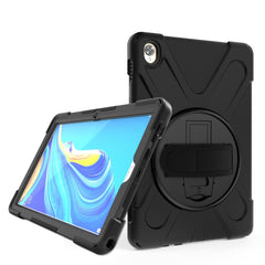 Funda protectora de silicona y PC a prueba de golpes con soporte y correa de agarre para la mano, para Huawei MediaPad M6 10.8, para Huawei MediaPad M5 10.8, para Huawei MatePad 10.4, para iPad Mini 3, 2 y 1