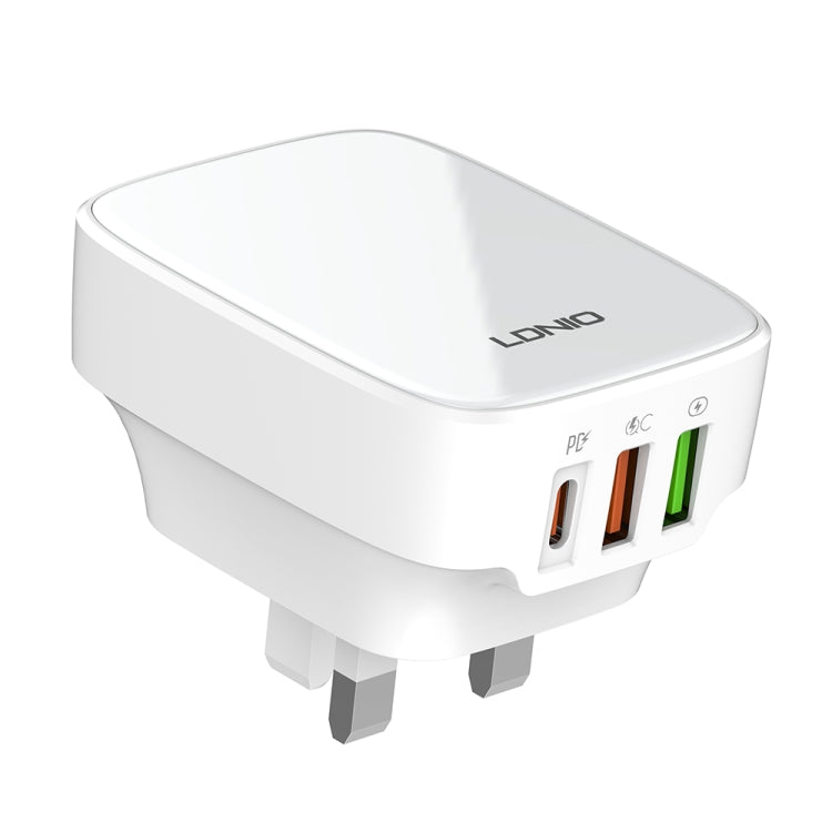LDNIO Q334 32W Type-C + Dual USB Port Charger with 1m USB-C / Type-C to USB-C / Type-C Data Cable, EU Plug, UK Plug, US Plug LDNIO Q334 32W Type-C + Dual USB Port Charger with 1m USB-C / Type-C to USB-C / Type-C Data Cable, EU Plug, UK Plug, US Plug