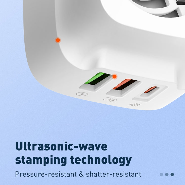 LDNIO Q334 32W Type-C + Dual USB Port Charger with 1m USB-C / Type-C to USB-C / Type-C Data Cable, EU Plug, UK Plug, US Plug LDNIO Q334 32W Type-C + Dual USB Port Charger with 1m USB-C / Type-C to USB-C / Type-C Data Cable, EU Plug, UK Plug, US Plug