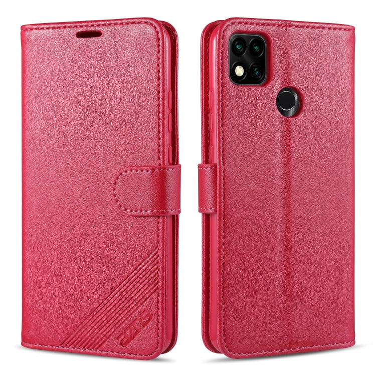 AZNS Sheepskin Texture Horizontal Flip Leather Case with Holder & Card Slots & Wallet, For Xiaomi Redmi 9C AZNS Sheepskin Texture Horizontal Flip Leather Case with Holder & Card Slots & Wallet, For Xiaomi Redmi 9C