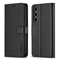 LC.IMEEKE Calf Texture Leather Phone Case