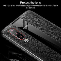 Genuine Leather Smart Flip Protective Case