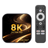 TX98 Pro+ 8K UHD Android 13 Smart TV Box with Remote Control, RK3528 Quad-Core