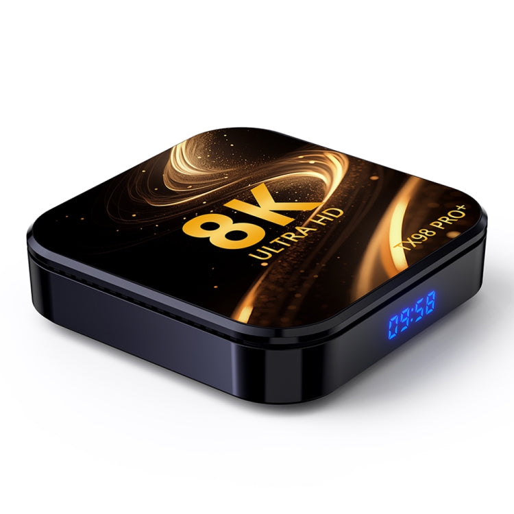 TX98 Pro+ 8K UHD Android 13 Smart TV Box with Remote Control, RK3528 Quad-Core TX98 Pro+ 8K UHD Android 13 Smart TV Box with Remote Control, RK3528 Quad-Core