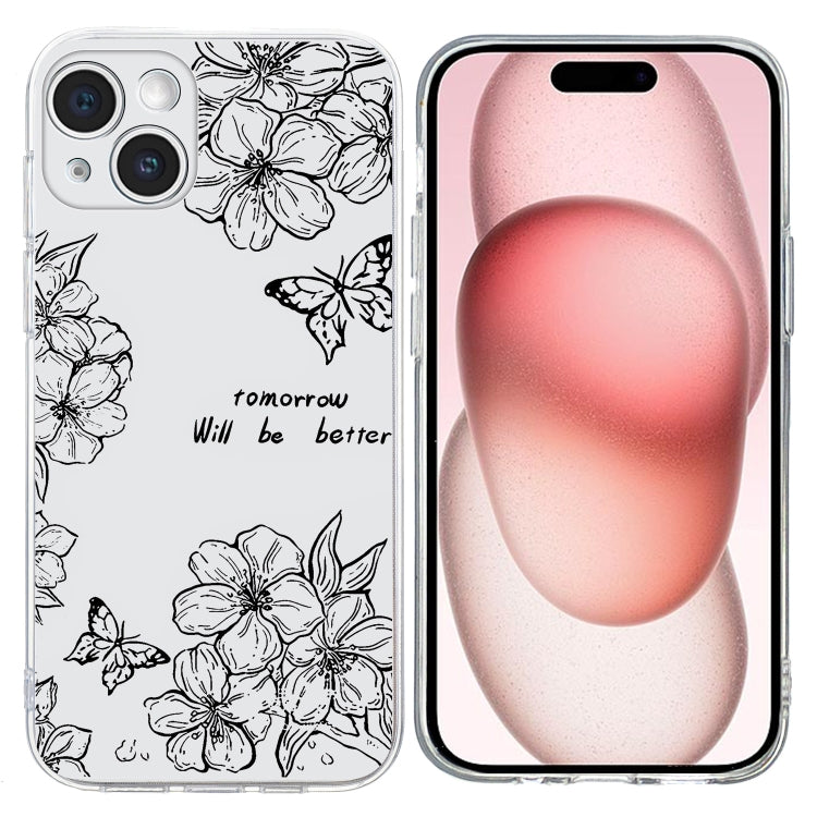 Colorful Painting Pattern TPU Phone Case, For iPhone 15 Plus, For iPhone 15 Colorful Painting Pattern TPU Phone Case, For iPhone 15 Plus, For iPhone 15