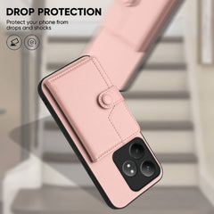 Button Card Bag RFID Anti-theft Phone Case