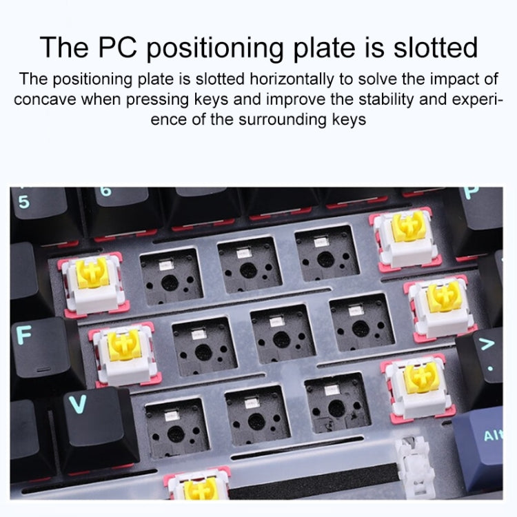AULA F87 87 Keys Wired/2.4G/Bluetooth Three Model Customized RGB Mechanical Keyboard AULA F87 87 Keys Wired/2.4G/Bluetooth Three Model Customized RGB Mechanical Keyboard