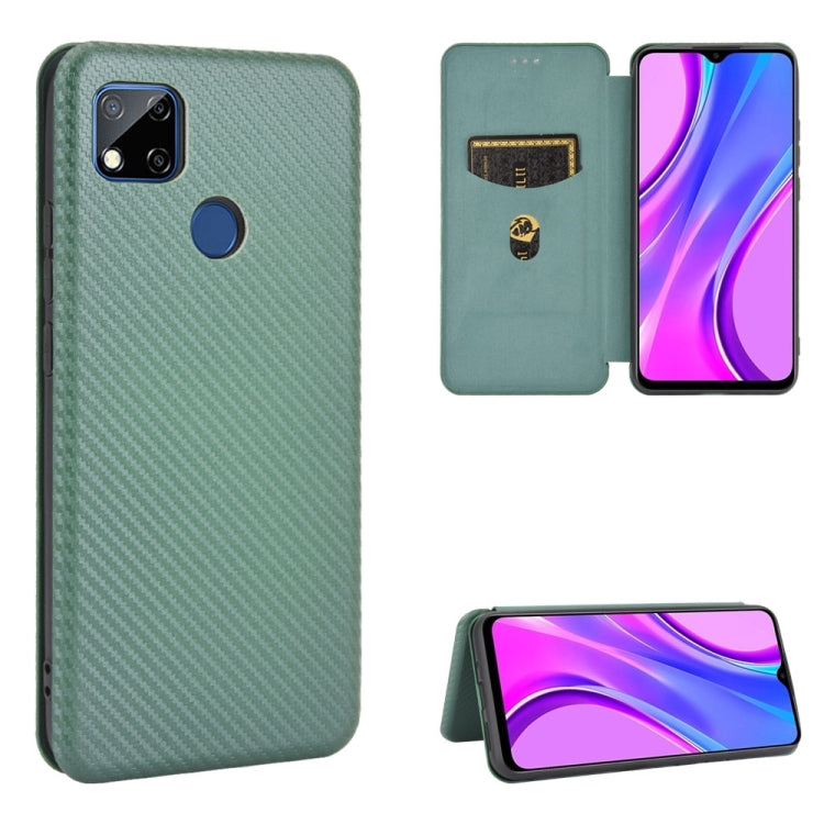 Carbon Fiber Texture Magnetic Horizontal Flip TPU + PC + PU Leather Case with Card Slot, For Xiaomi Redmi 9C, For Xiaomi Redmi 8A, For Xiaomi Redmi 8, For Xiaomi Redmi 9 Carbon Fiber Texture Magnetic Horizontal Flip TPU + PC + PU Leather Case with Card Slot, For Xiaomi Redmi 9C, For Xiaomi Redmi 8A, For Xiaomi Redmi 8, For Xiaomi Redmi 9