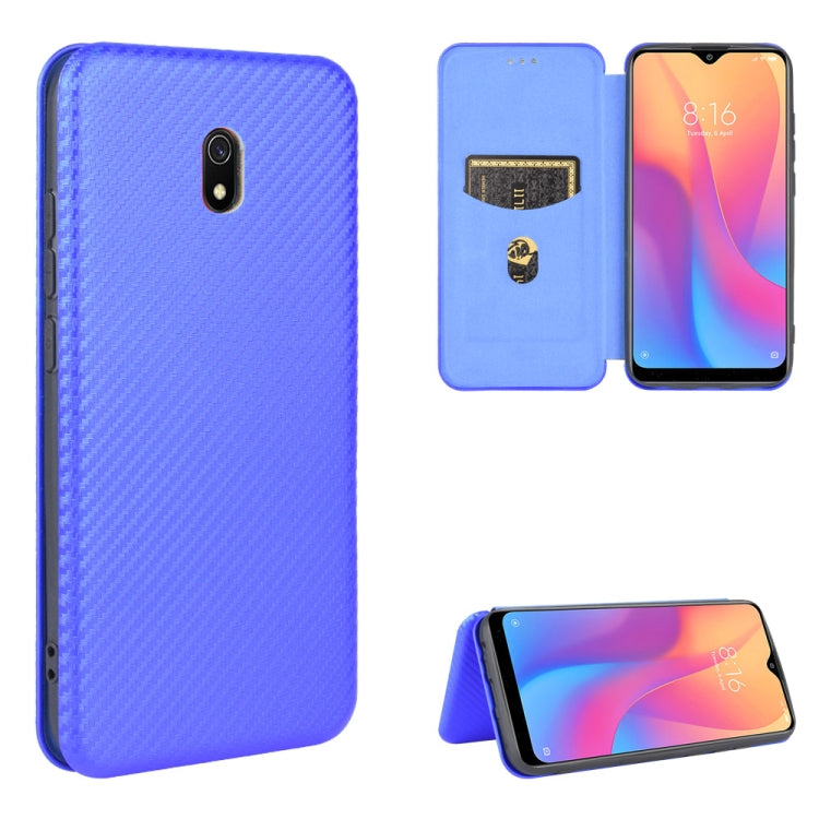 Carbon Fiber Texture Magnetic Horizontal Flip TPU + PC + PU Leather Case with Card Slot, For Xiaomi Redmi 9C, For Xiaomi Redmi 8A, For Xiaomi Redmi 8, For Xiaomi Redmi 9 Carbon Fiber Texture Magnetic Horizontal Flip TPU + PC + PU Leather Case with Card Slot, For Xiaomi Redmi 9C, For Xiaomi Redmi 8A, For Xiaomi Redmi 8, For Xiaomi Redmi 9