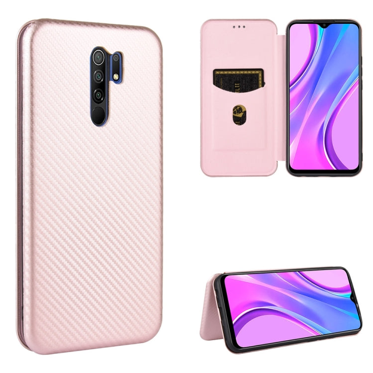 Carbon Fiber Texture Magnetic Horizontal Flip TPU + PC + PU Leather Case with Card Slot, For Xiaomi Redmi 9C, For Xiaomi Redmi 8A, For Xiaomi Redmi 8, For Xiaomi Redmi 9 Carbon Fiber Texture Magnetic Horizontal Flip TPU + PC + PU Leather Case with Card Slot, For Xiaomi Redmi 9C, For Xiaomi Redmi 8A, For Xiaomi Redmi 8, For Xiaomi Redmi 9