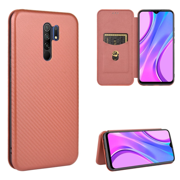 Carbon Fiber Texture Magnetic Horizontal Flip TPU + PC + PU Leather Case with Card Slot, For Xiaomi Redmi 9C, For Xiaomi Redmi 8A, For Xiaomi Redmi 8, For Xiaomi Redmi 9 Carbon Fiber Texture Magnetic Horizontal Flip TPU + PC + PU Leather Case with Card Slot, For Xiaomi Redmi 9C, For Xiaomi Redmi 8A, For Xiaomi Redmi 8, For Xiaomi Redmi 9