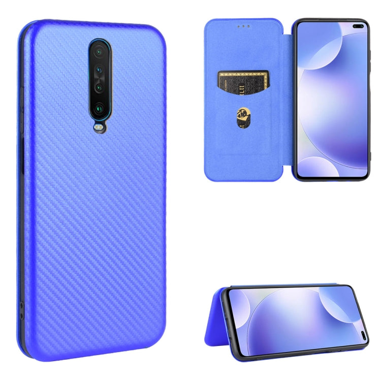 Carbon Fiber Texture Magnetic Horizontal Flip TPU + PC + PU Leather Case with Card Slot, For Xiaomi Redmi 9A, For Xiaomi Redmi 10X 5G, For Xiaomi Redmi K30 Pro, For Xiaomi Redmi K30 Carbon Fiber Texture Magnetic Horizontal Flip TPU + PC + PU Leather Case with Card Slot, For Xiaomi Redmi 9A, For Xiaomi Redmi 10X 5G, For Xiaomi Redmi K30 Pro, For Xiaomi Redmi K30