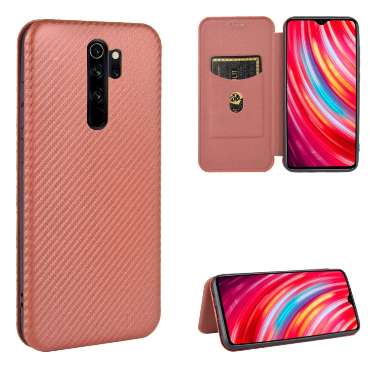Carbon Fiber Texture Magnetic Horizontal Flip TPU + PC + PU Leather Case with Card Slot, For Xiaomi Redmi Note 8 Pro, For Xiaomi Redmi Note 9, For Xiaomi Redmi Note 9S, For Xiaomi Redmi Note 8T Carbon Fiber Texture Magnetic Horizontal Flip TPU + PC + PU Leather Case with Card Slot, For Xiaomi Redmi Note 8 Pro, For Xiaomi Redmi Note 9, For Xiaomi Redmi Note 9S, For Xiaomi Redmi Note 8T