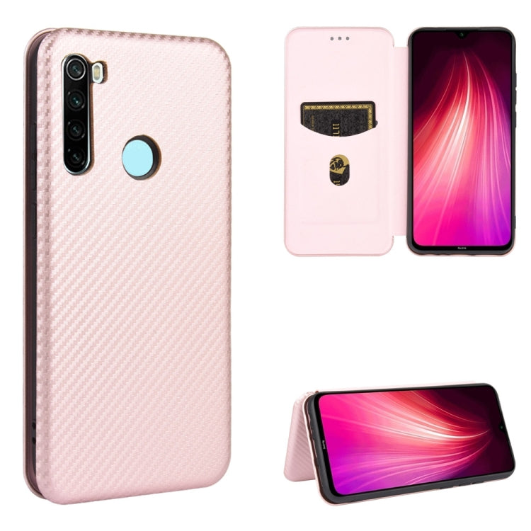 Carbon Fiber Texture Magnetic Horizontal Flip TPU + PC + PU Leather Case with Card Slot, For Xiaomi Redmi Note 8 Pro, For Xiaomi Redmi Note 9, For Xiaomi Redmi Note 9S, For Xiaomi Redmi Note 8T Carbon Fiber Texture Magnetic Horizontal Flip TPU + PC + PU Leather Case with Card Slot, For Xiaomi Redmi Note 8 Pro, For Xiaomi Redmi Note 9, For Xiaomi Redmi Note 9S, For Xiaomi Redmi Note 8T